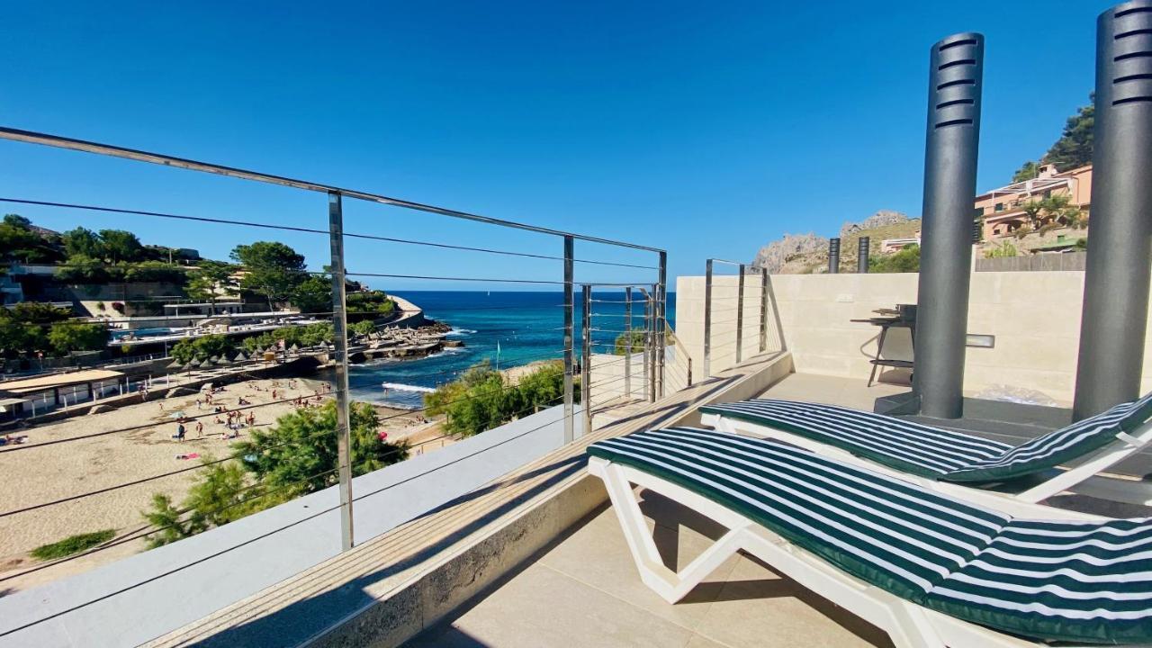 Mirador Blue - Penthouse Apartments With Roof Terrace Cala de Sant Vicenc Exterior foto